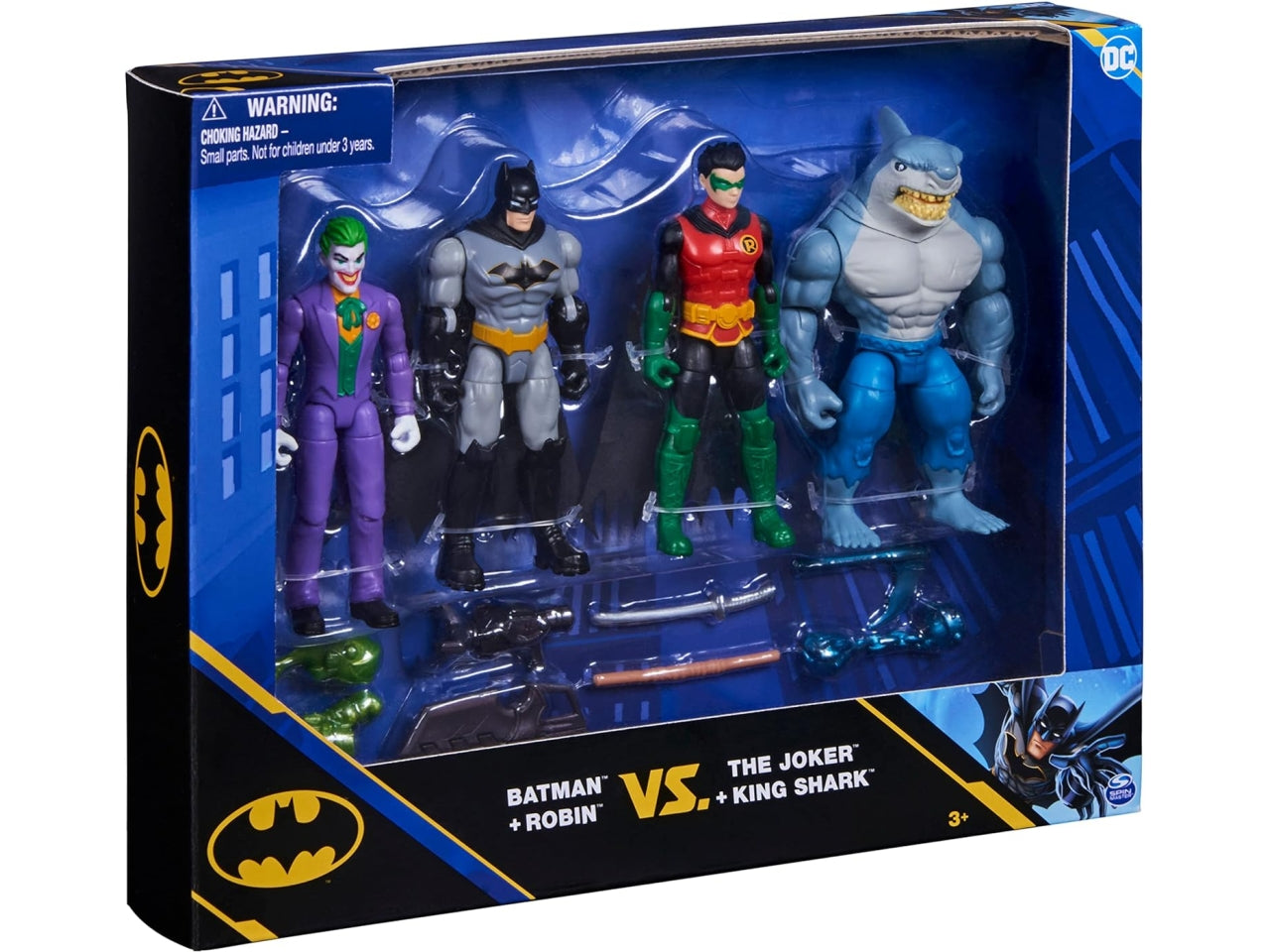 Dc batman 4 personaggi da 10cm