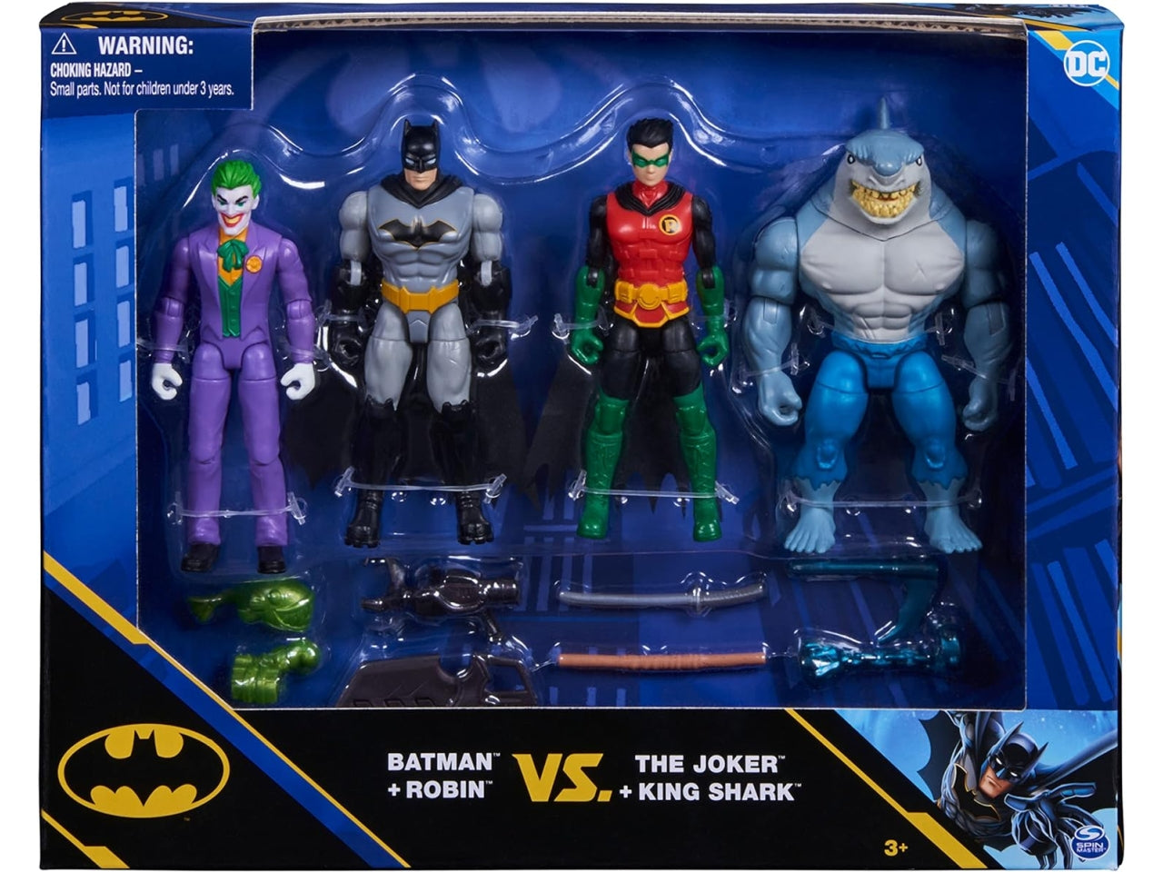 Dc batman 4 personaggi da 10cm