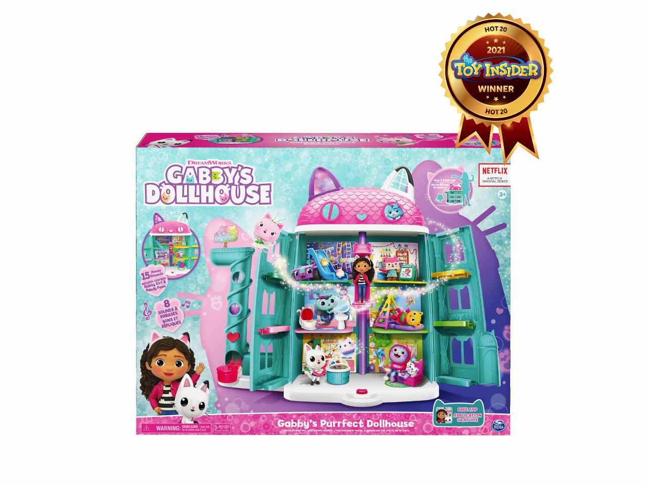 Gabby's dollhouse la magica casa delle bambole