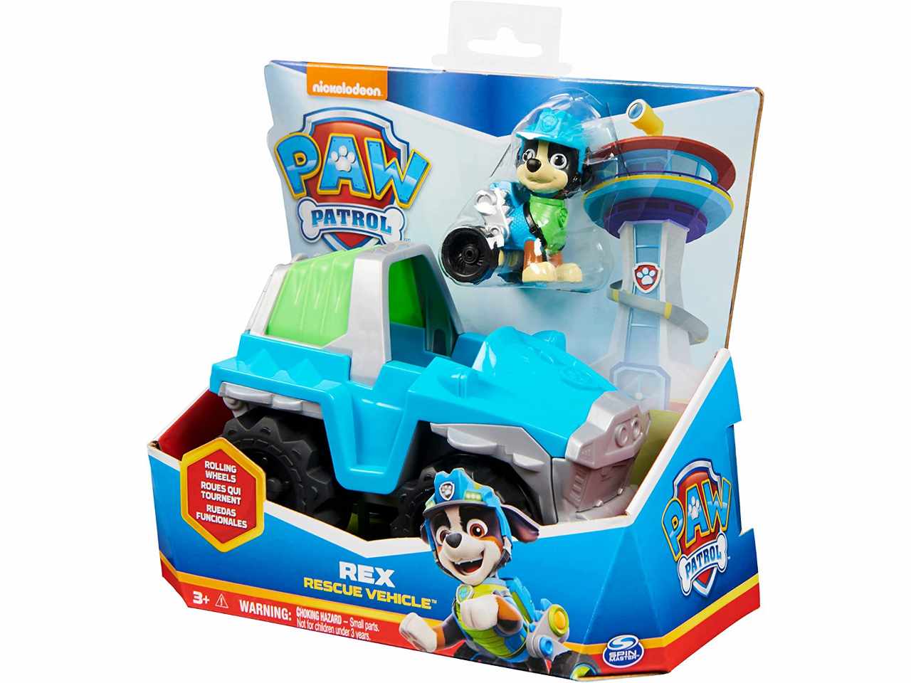 Paw patrol veicolo base rex 6063452$