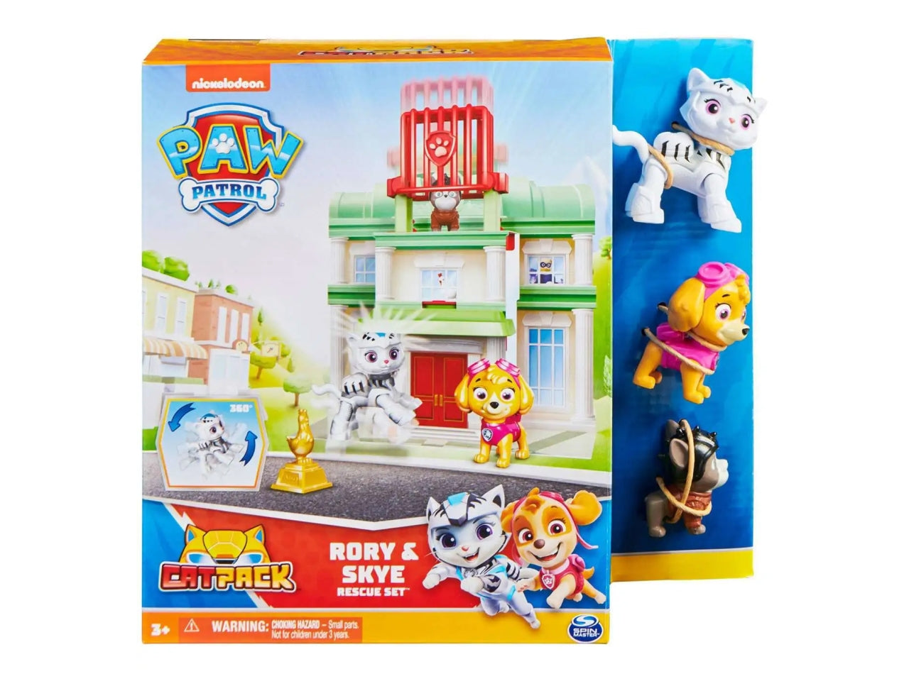 Set esclusivo da gioco Paw Patrol Catpack Rory & Skye Rescue | Spin Master
