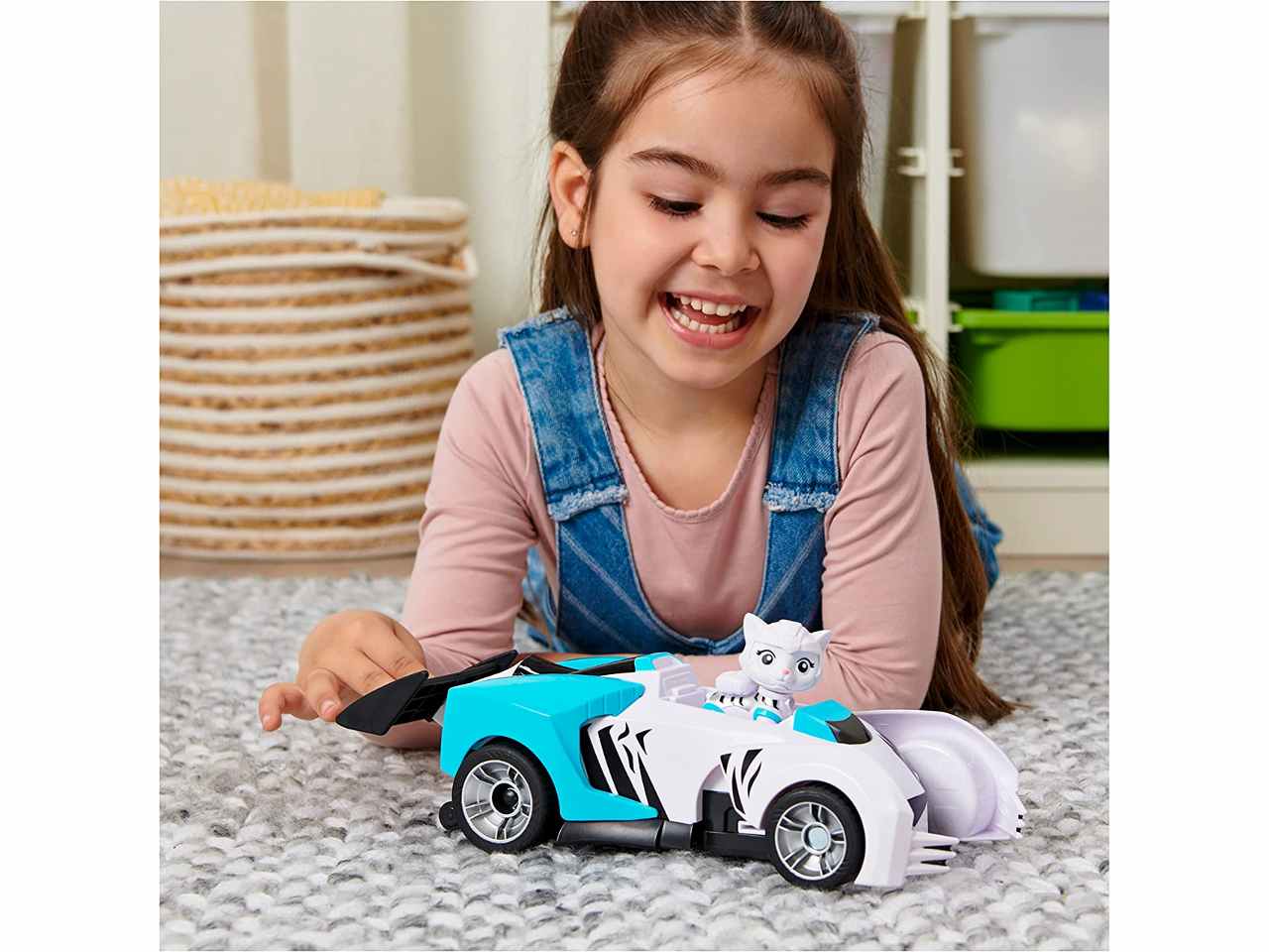 Paw patrol veicolo tematizzato cat pack di rory