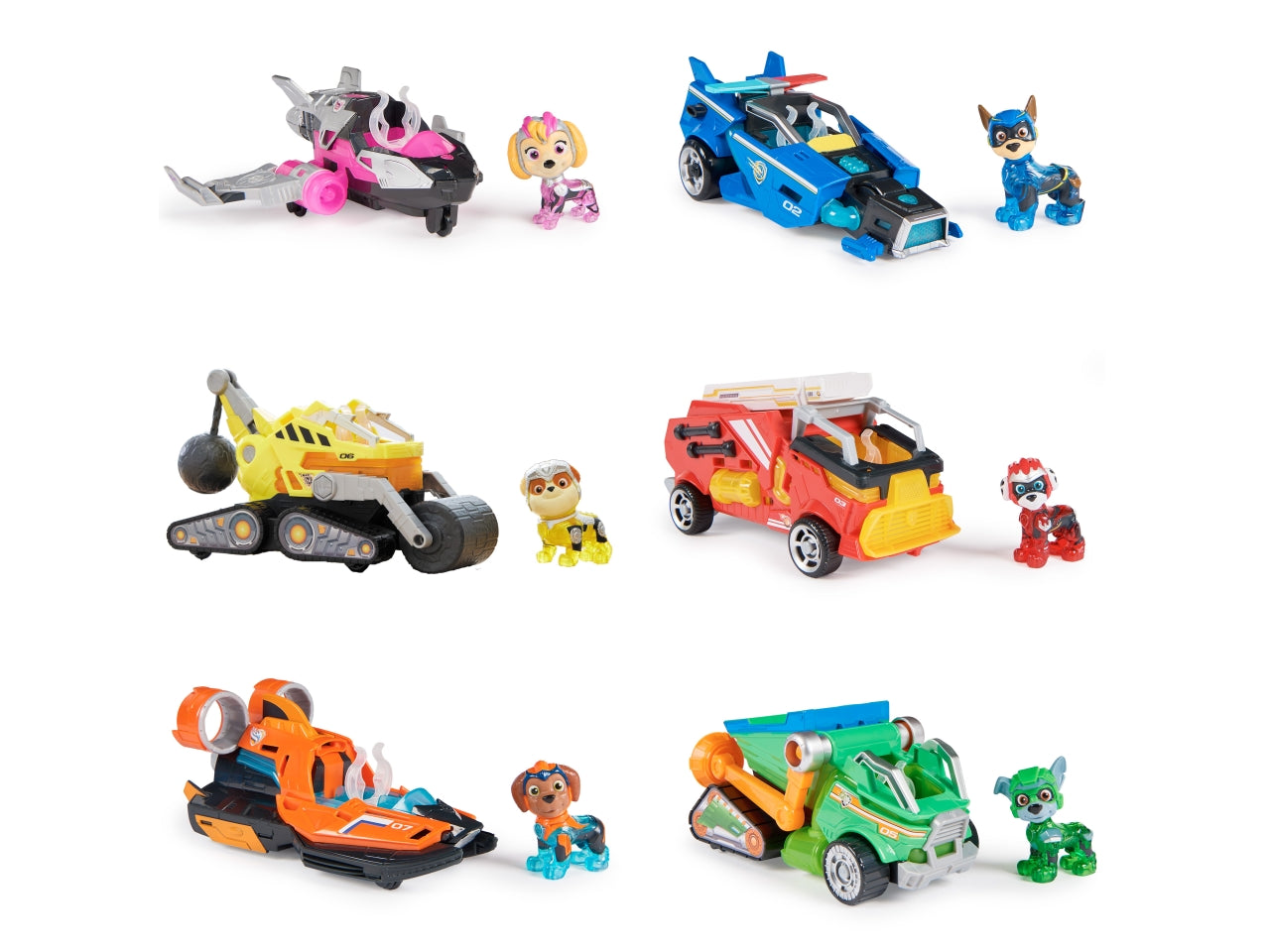 Paw patrol veicoli tematizzati movie modelli assortiti