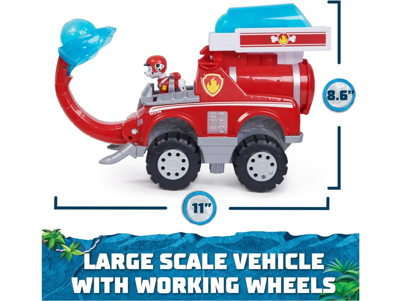 Paw Patrol veicolo elefante deluxe di marshall, per bambini dai 3+ anni - Spin Master