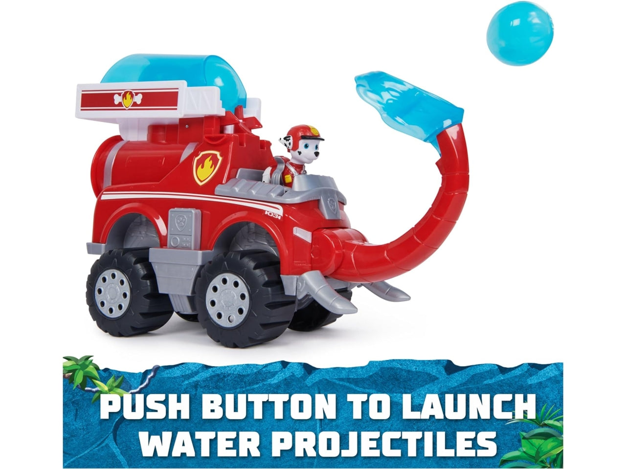 Paw Patrol veicolo elefante deluxe di marshall, per bambini dai 3+ anni - Spin Master