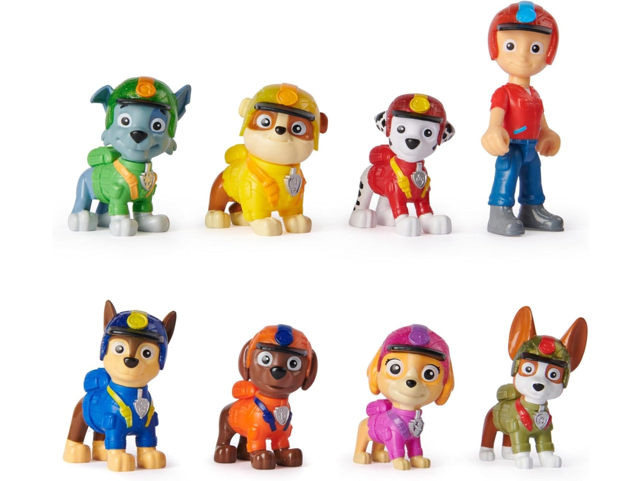 Paw Patrol 8 personaggi giungla collezionabili per bambini dai 3+ anni - Spin Master