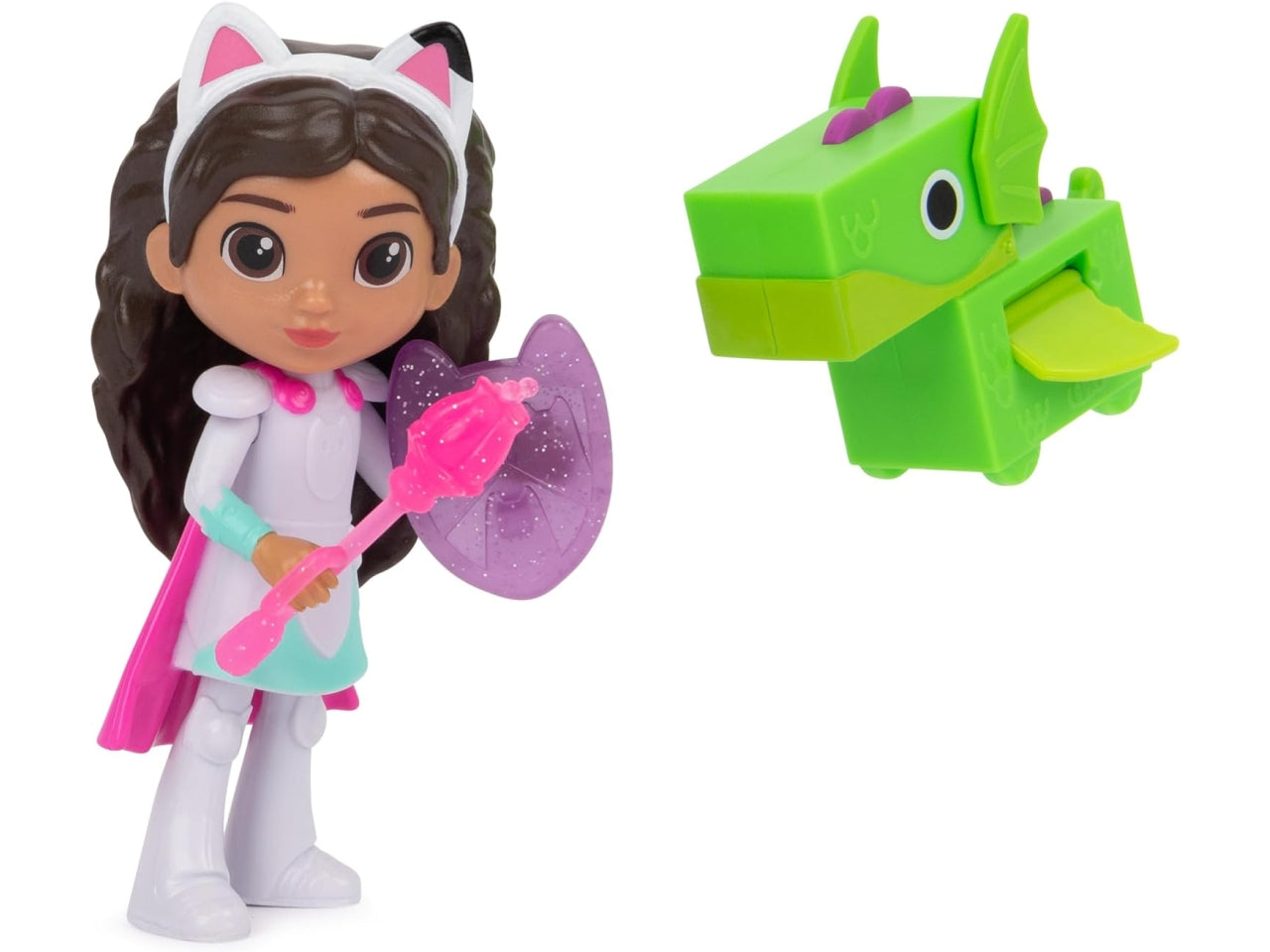Gabby's Dollhouse cavaliere e mini drago con scatola sorpresa, per bambine di 3+ anni - Spin Master