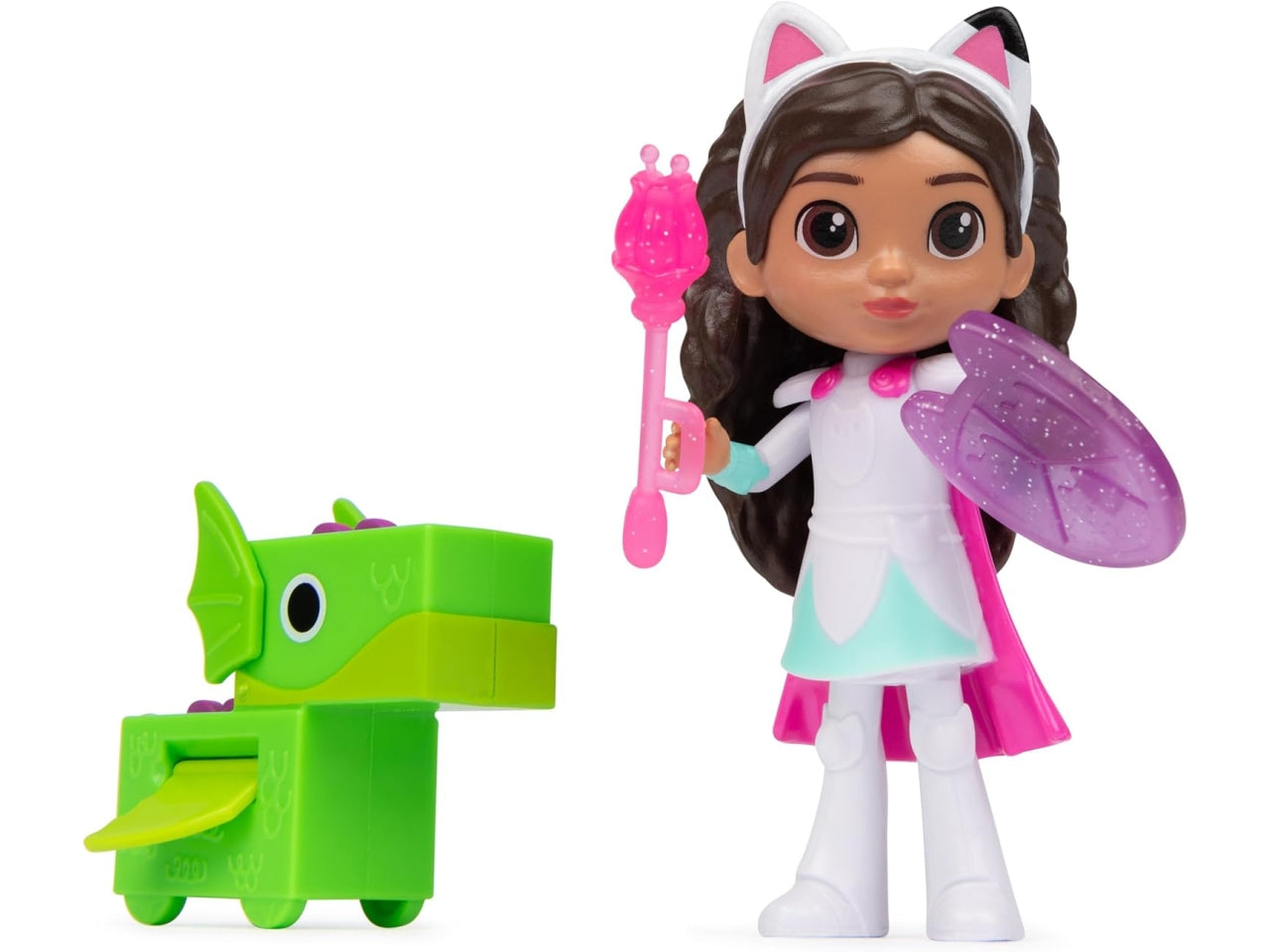 Gabby's Dollhouse cavaliere e mini drago con scatola sorpresa, per bambine di 3+ anni - Spin Master