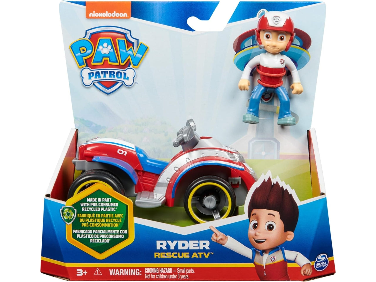 Paw patrol veicolo base ryder eco