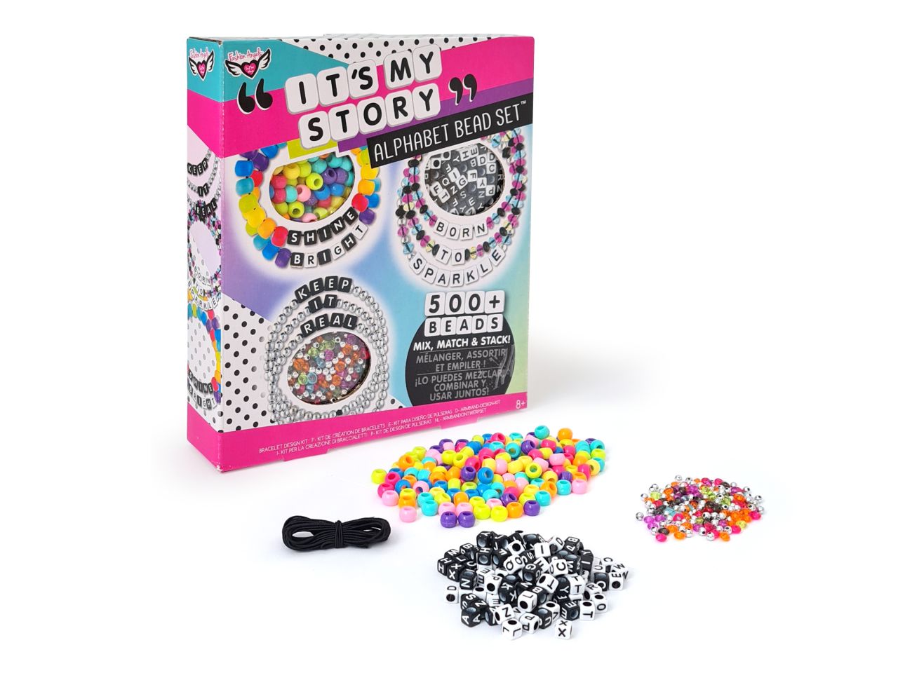 Crea i Tuoi Braccialetti Alphabet Crayola Fashion Angels