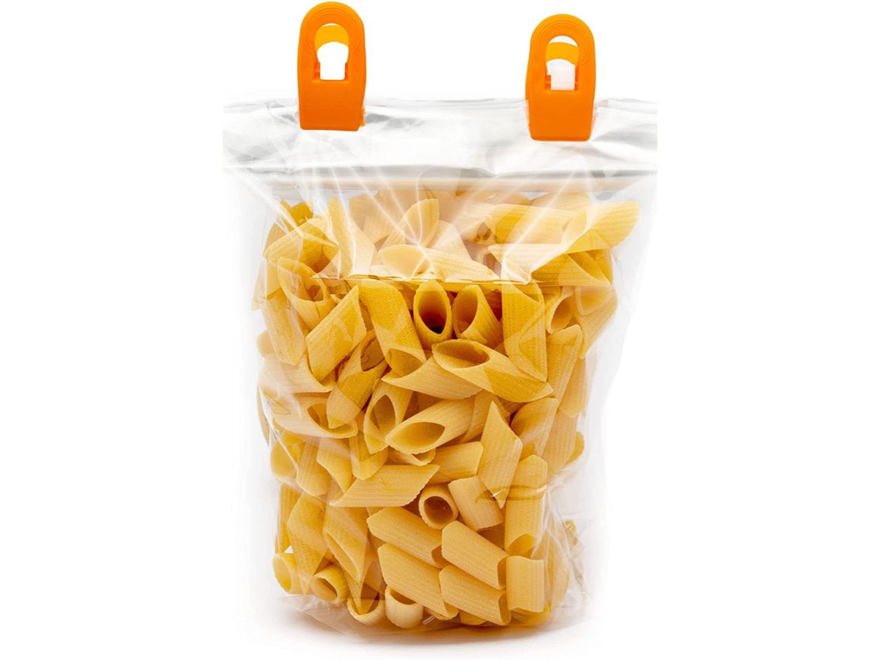 Mollettina tina per sacchetti - la confezione comprende 8 mollette