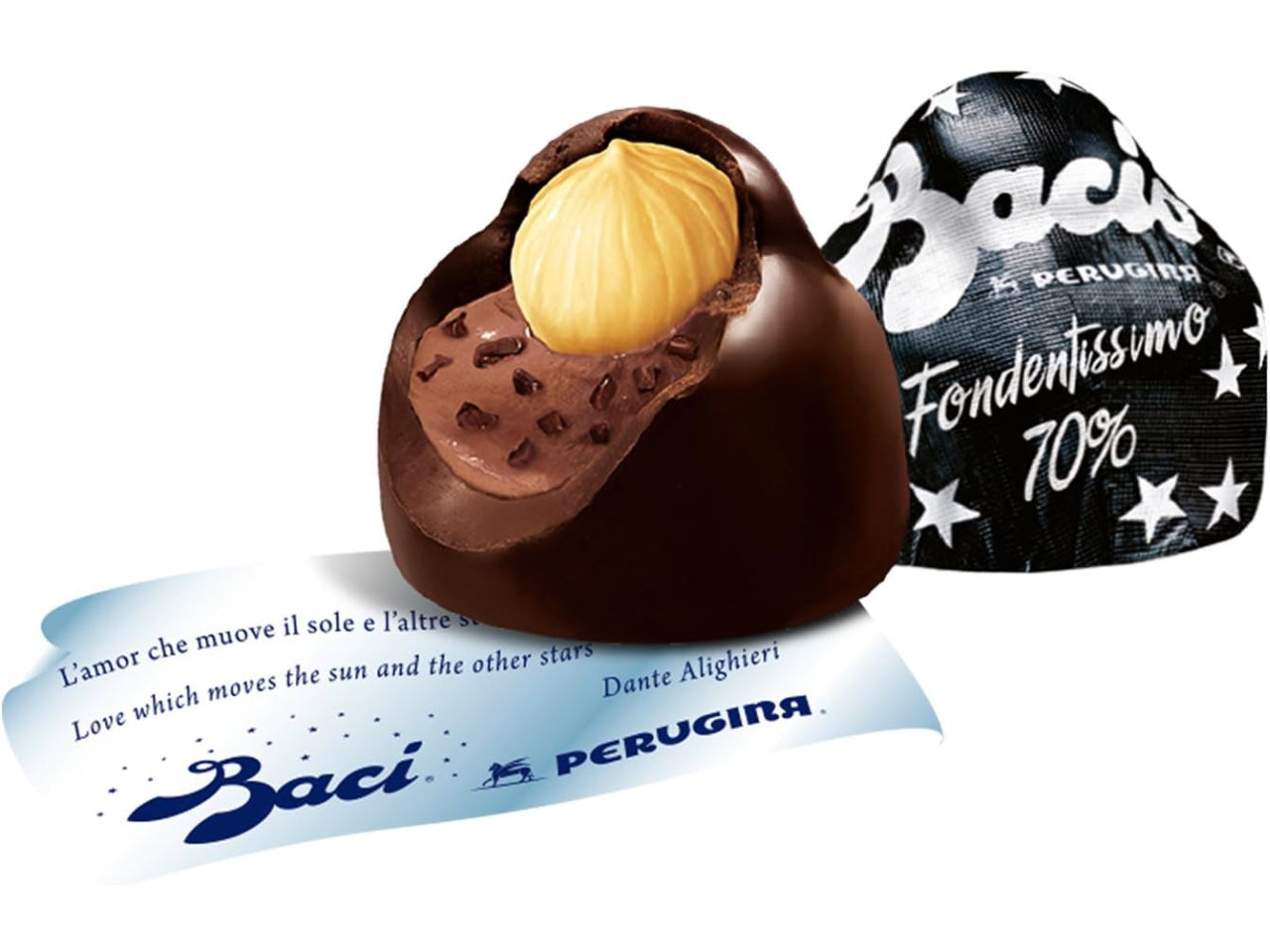 Baci fondente 70%bijou 200g