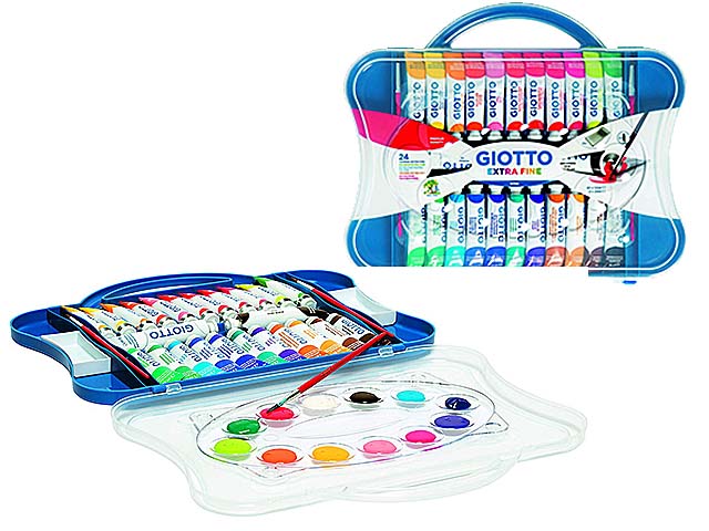 Tempera acrilica Giotto colori assortiti 12 ml
