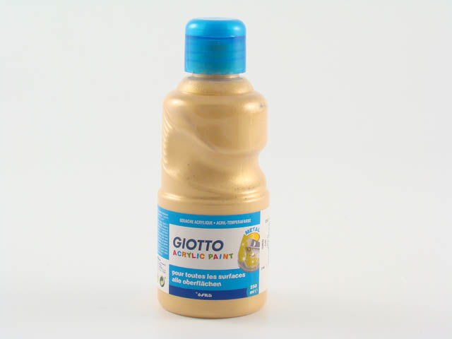 Tempera acrilica Giotto oro 250 ml