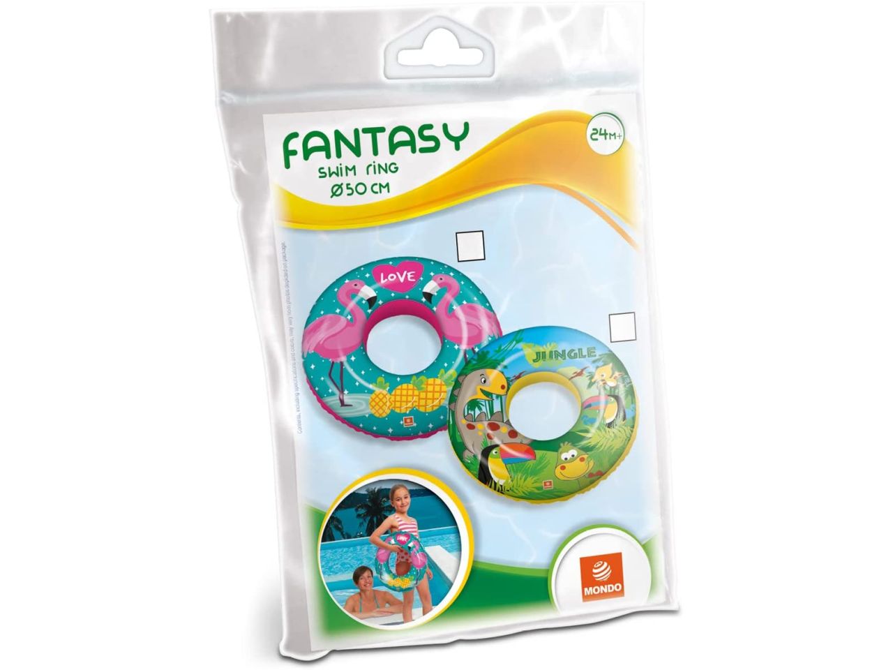 Salvagente gonfiabile fantasy diametro 50cm