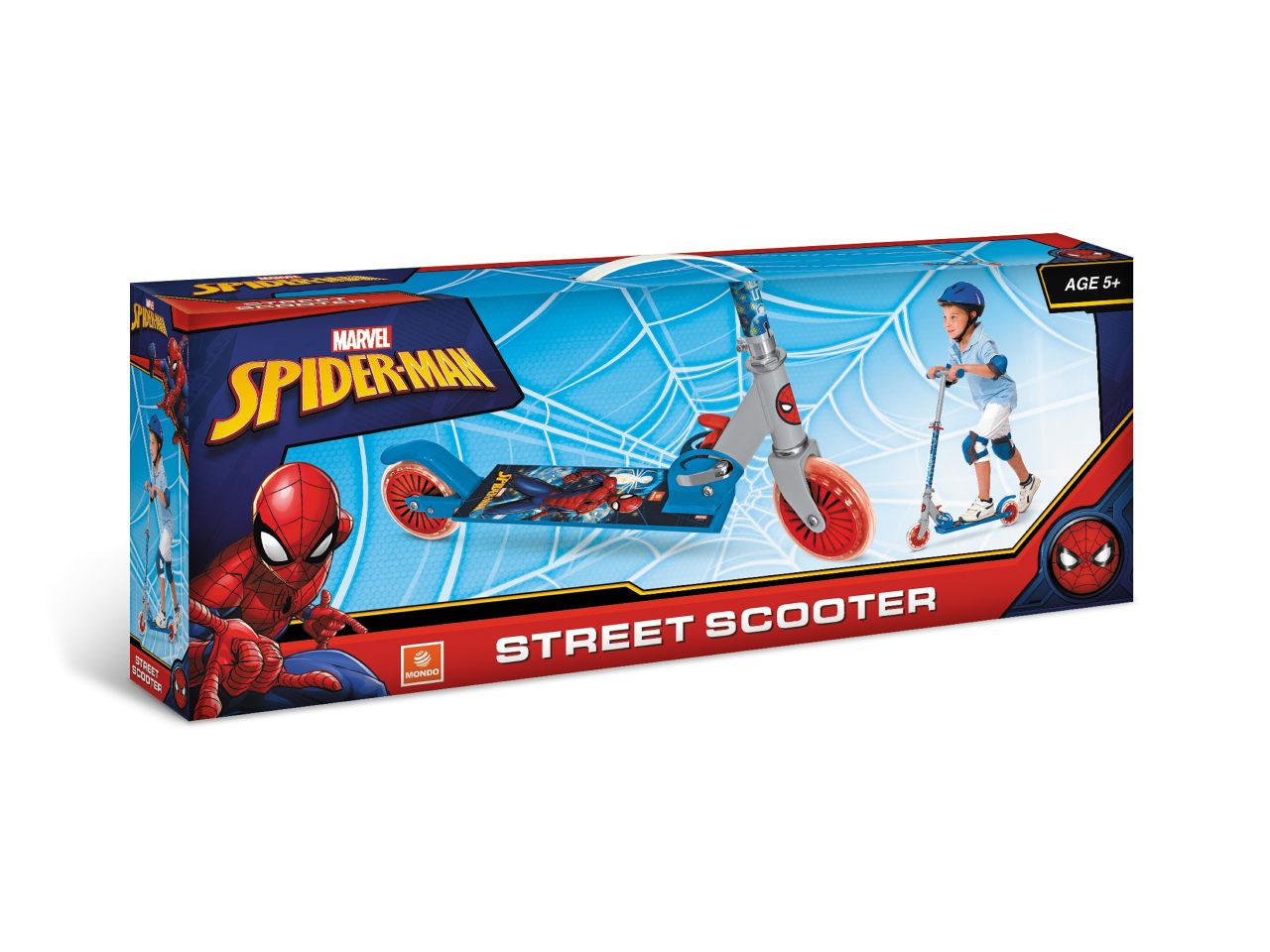 Monopattino 2 ruote new alu scooter spiderman marvel 2022
