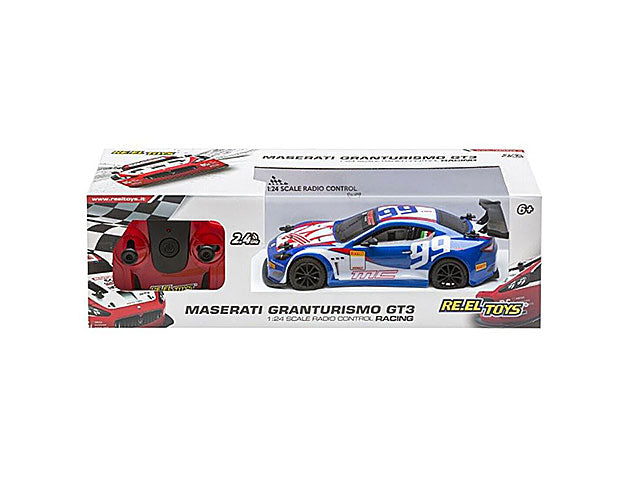 Auto radio comando 1:24 maserati granturismo 2.4 ghz