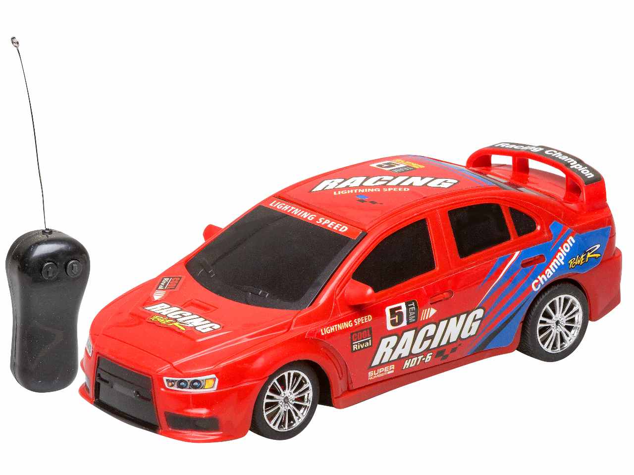 Street tuner auto radiocomandata in scala 1:24 con 3 funzioni a controllo semplificato