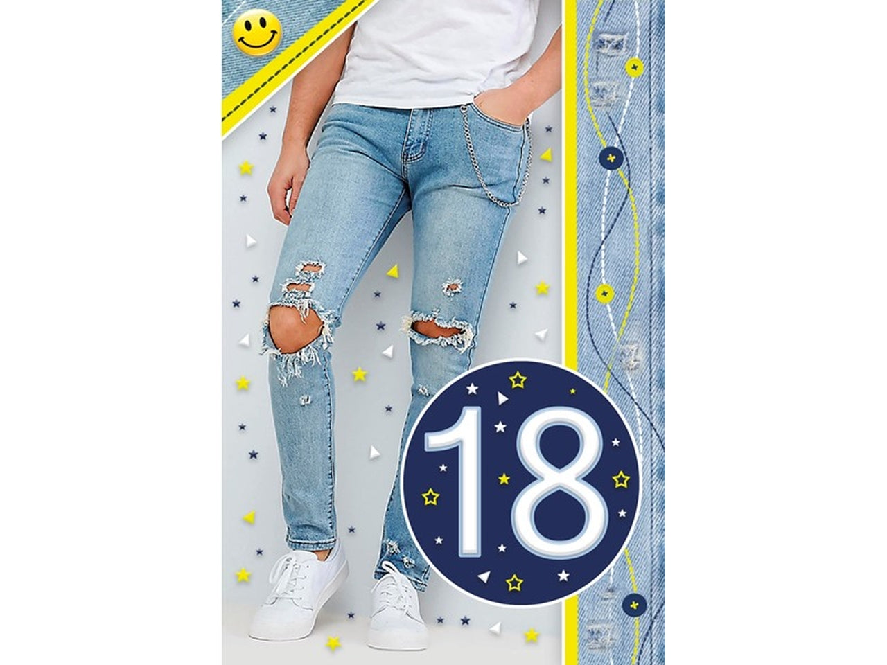 Biglietto auguri 18 anni maschio