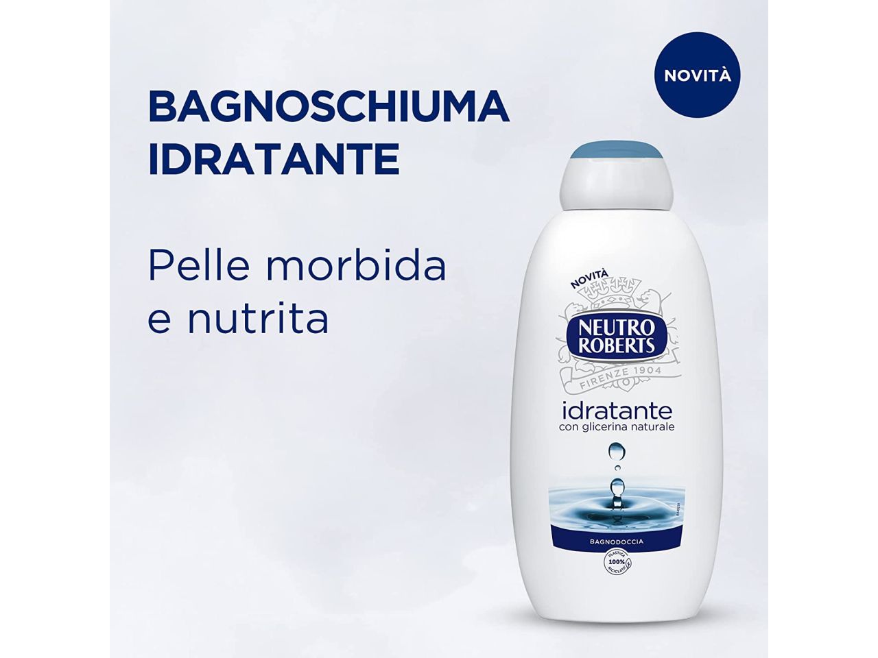 Neutro roberts bagnodoccia 600ml idratante con glicerina naturale
