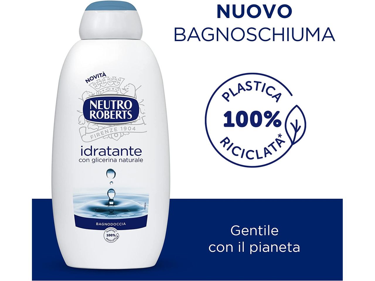 Neutro roberts bagnodoccia 600ml idratante con glicerina naturale