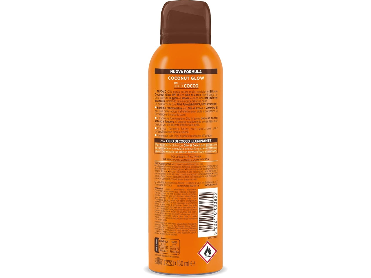 Bilboa coconut spf 15 150ml