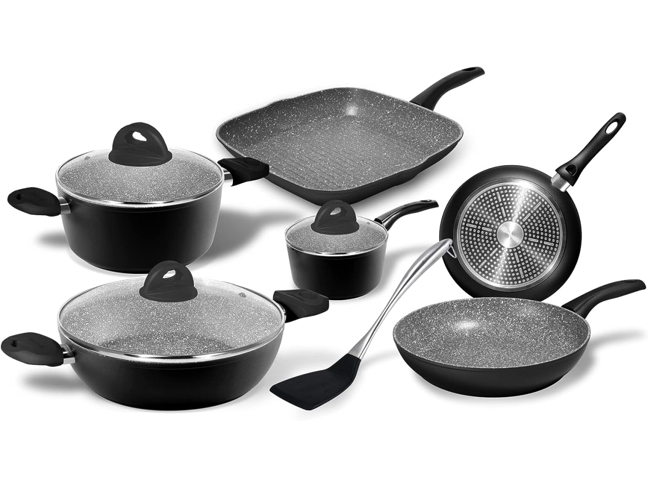 Batteria 10 pezzi stone in black y00agd0398/g