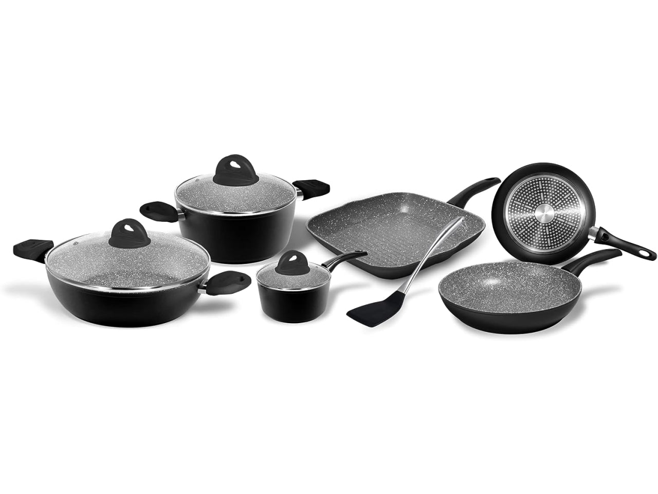 Batteria 10 pezzi stone in black y00agd0398/g