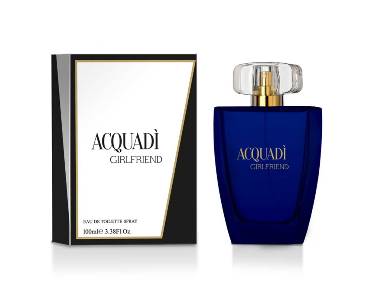 Profumo da donna Acquadì Girlfriend, eau de toilette ambrato vanigliato 100 ml