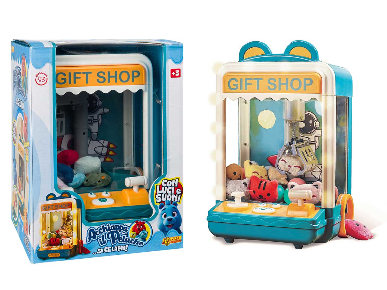 Gift shop con suoni e luci