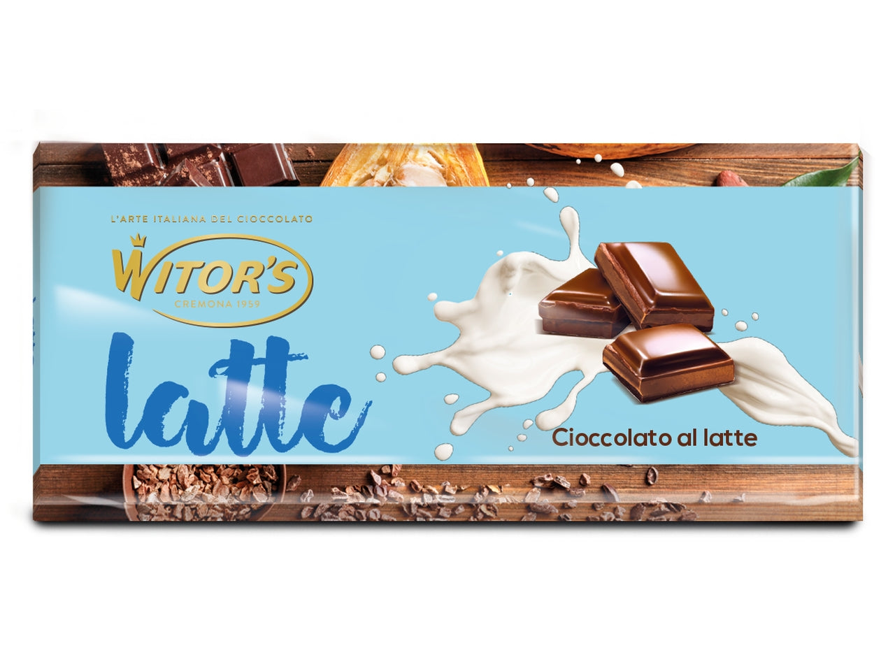 Tavoletta al cioccolato bianco 100gr