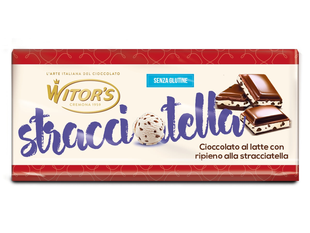 Tavoletta ripiena alla stracciatella 100gr