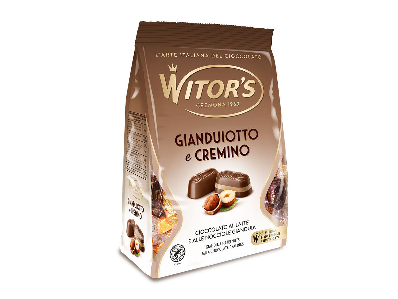 Witor's gianduiotto&cremino 200gr