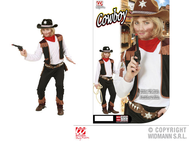 Costume cowboy tg.5-7 anni 02596
