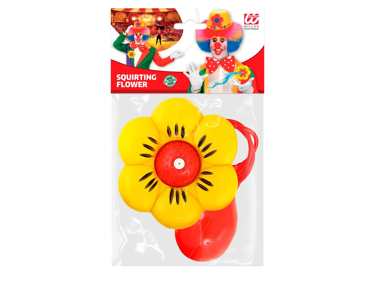 Fiore gigante con spruzzo