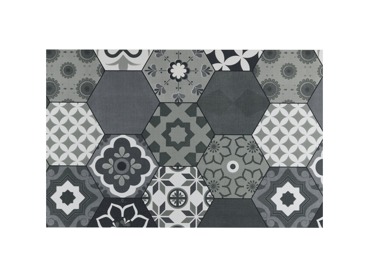 Tappeto floor misura 50x180cm marble grigio
