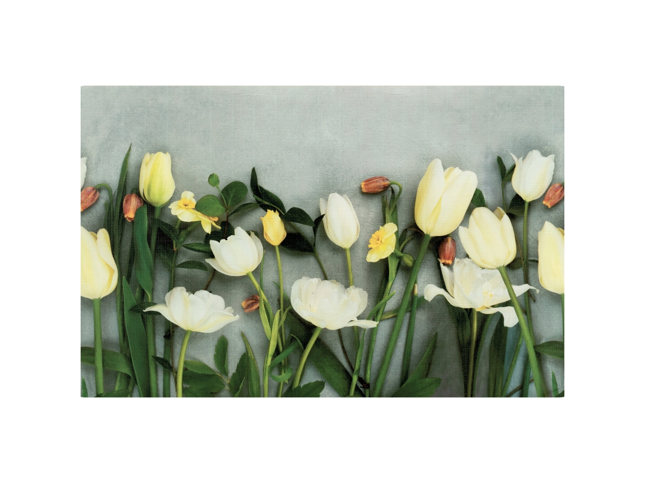 Tappeto floor misura 50x180cm tulipani