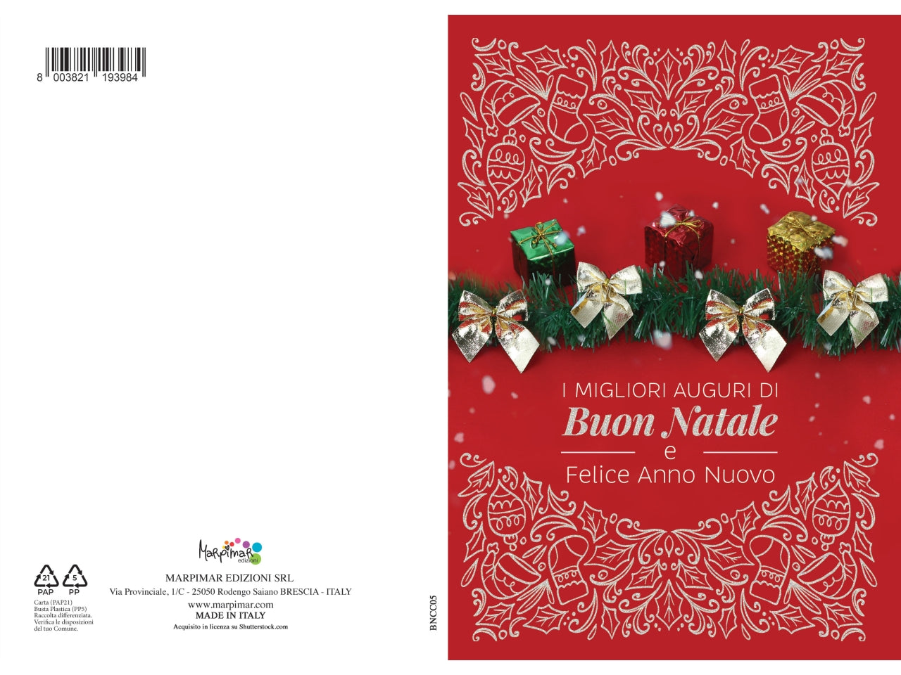 Biglietto buon natale