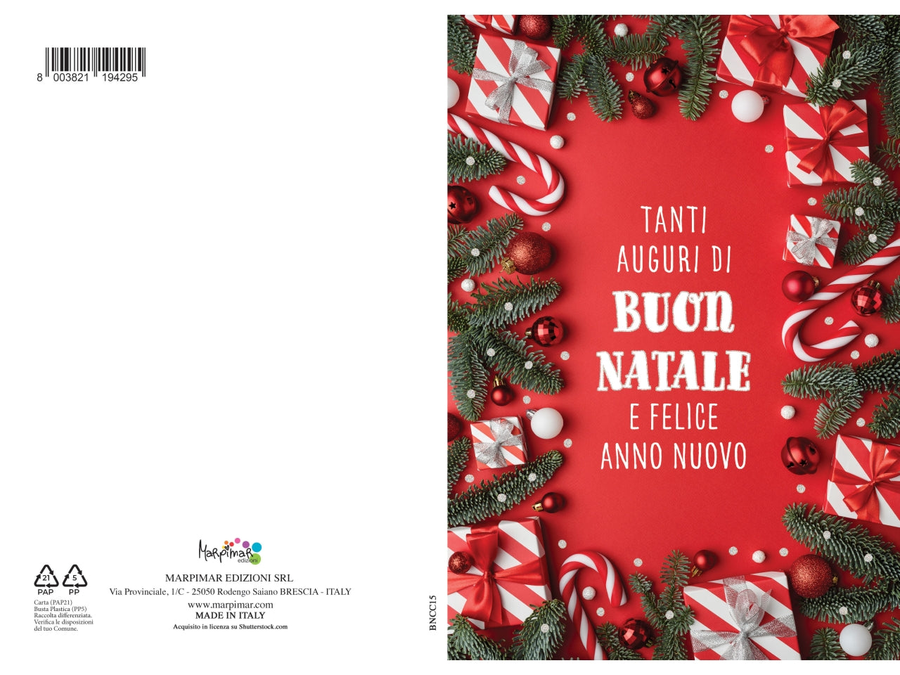 Biglietto buon natale