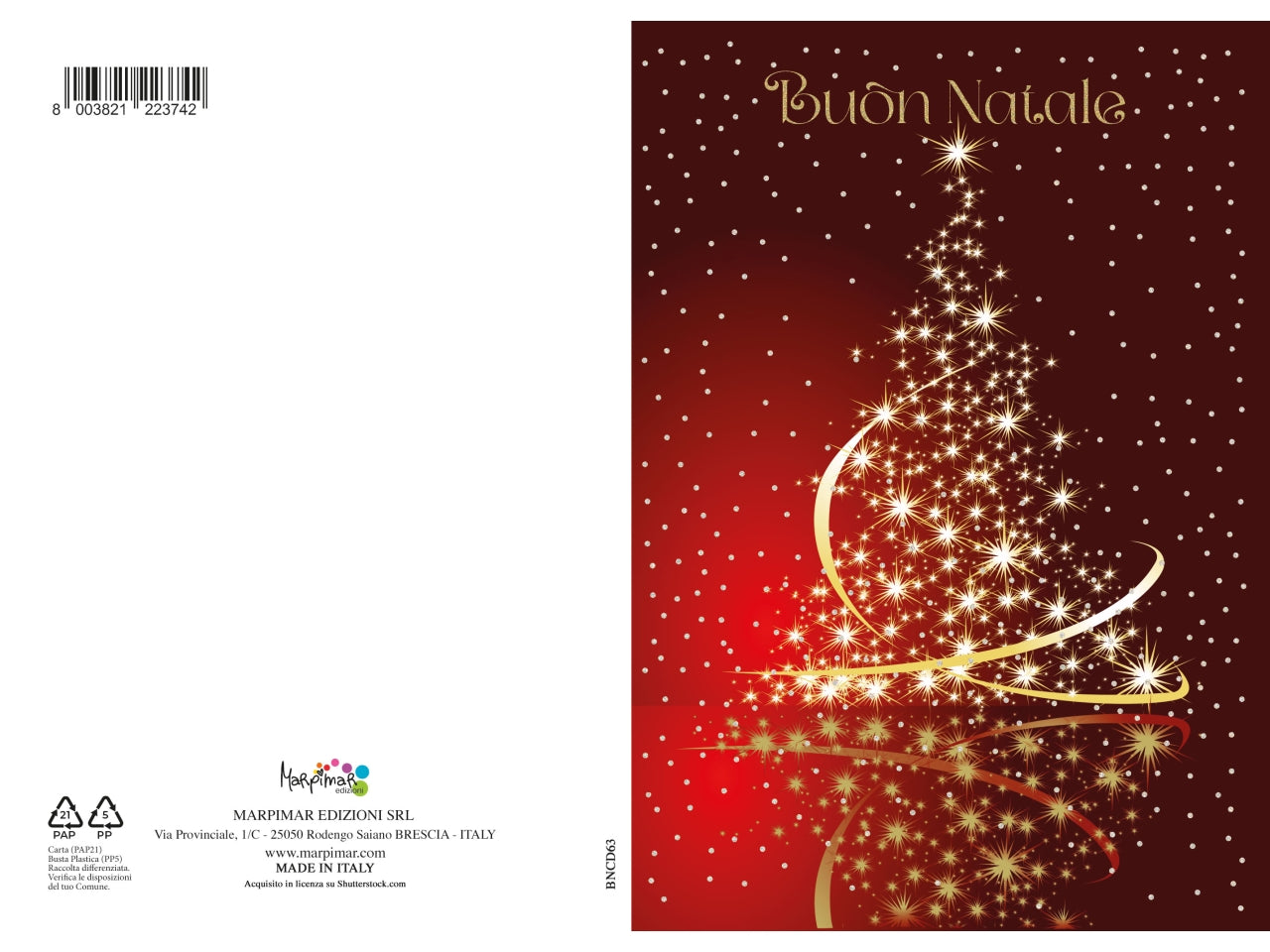 Biglietto buon natale