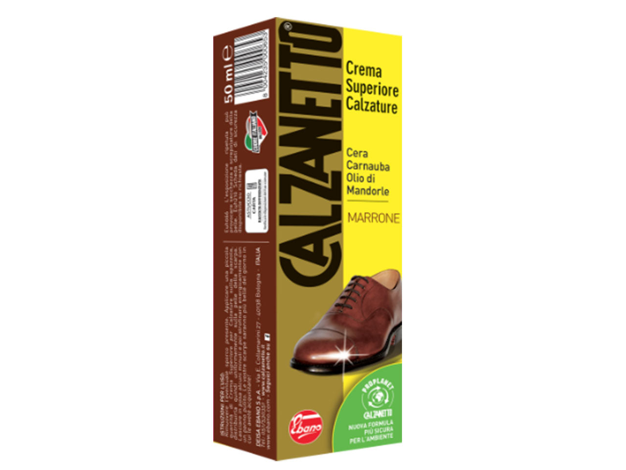 Calzanetto standard marrone 50ml dcn2
