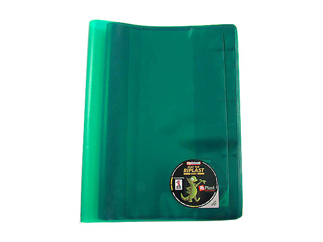 Copertine quaderni RI. Plast in polipropilene verde 21x30cm