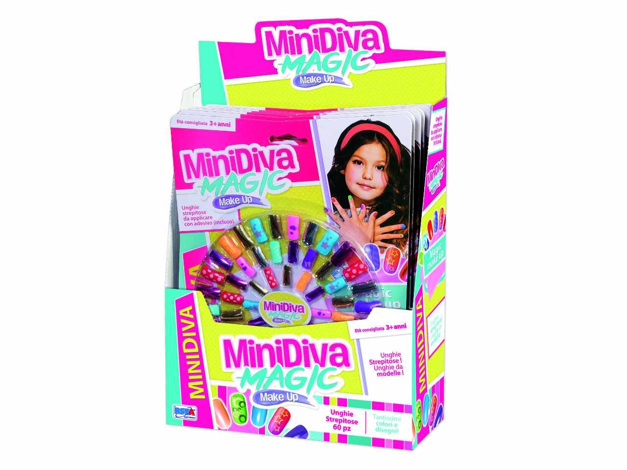 Unghie minidiva 60 pezzi 11211