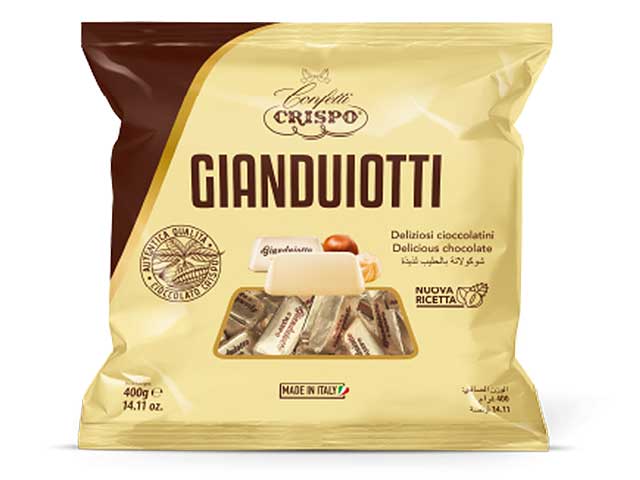 Gianduiotti bianchi 400gr