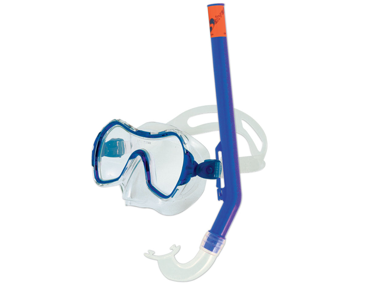 Maschera da sub haiti trasparente colori assortiti