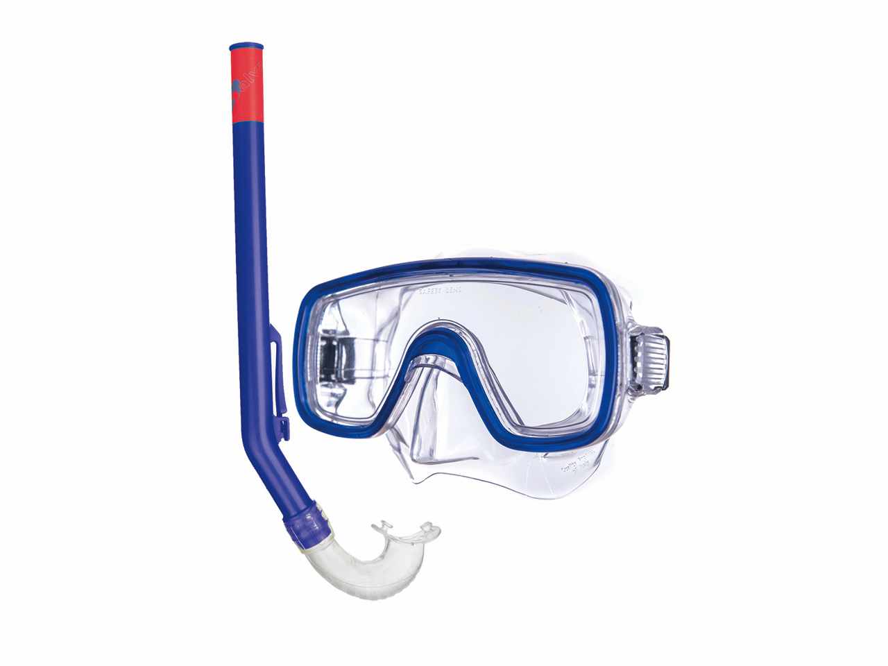 Maschera da sub tropea trasparente colori assortiti