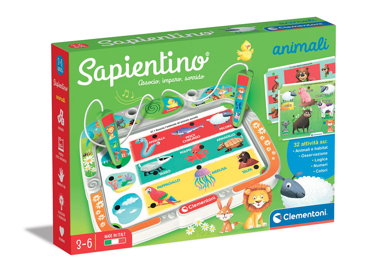 Sapientino Animali E Natura Gioco Educativo Interattivo - Clementoni