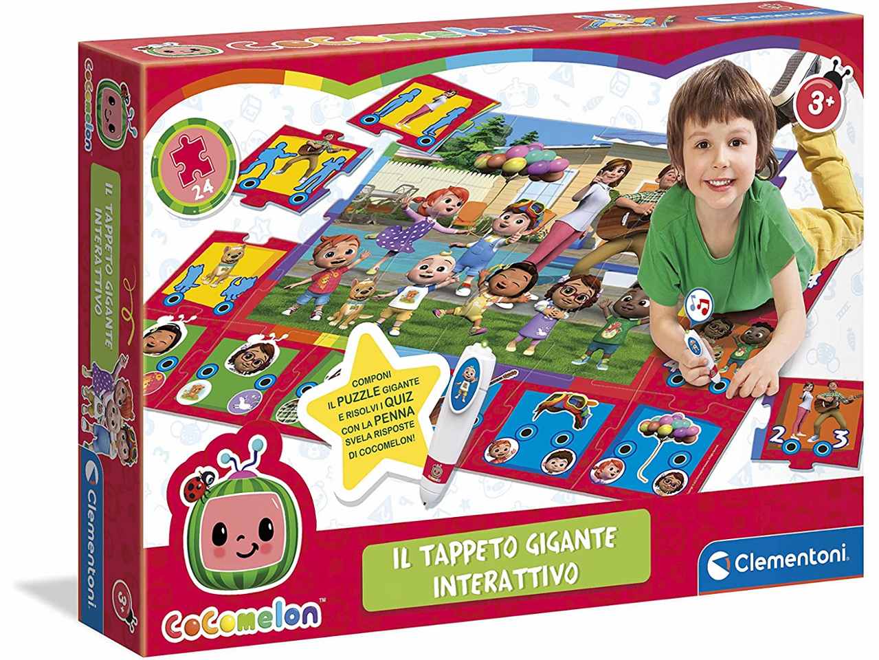 Cocomelon tappeto gigante interattivo