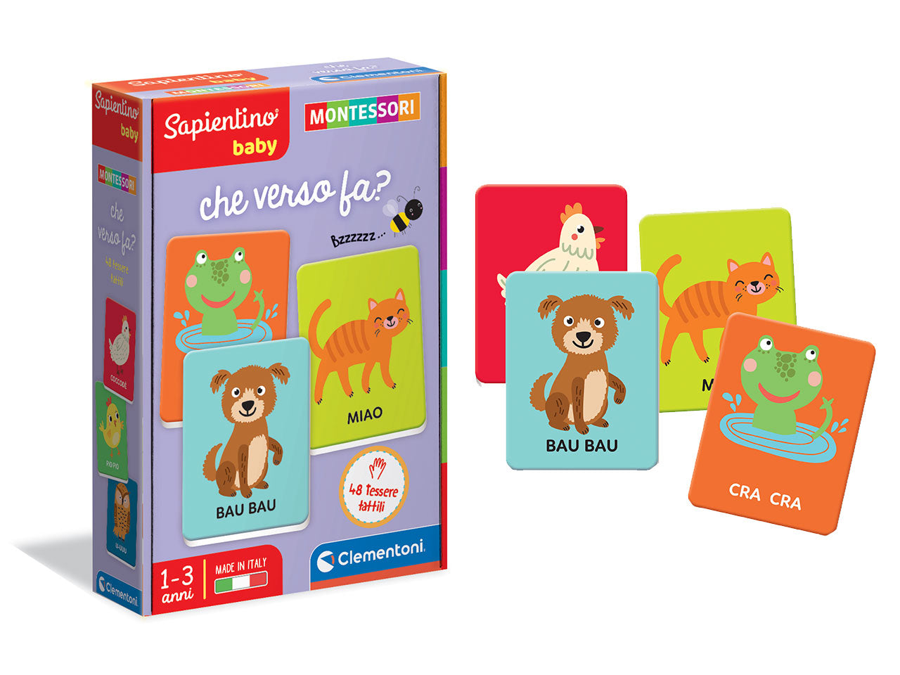 Sapientino Baby Carte Che Verso Fa - Clementoni