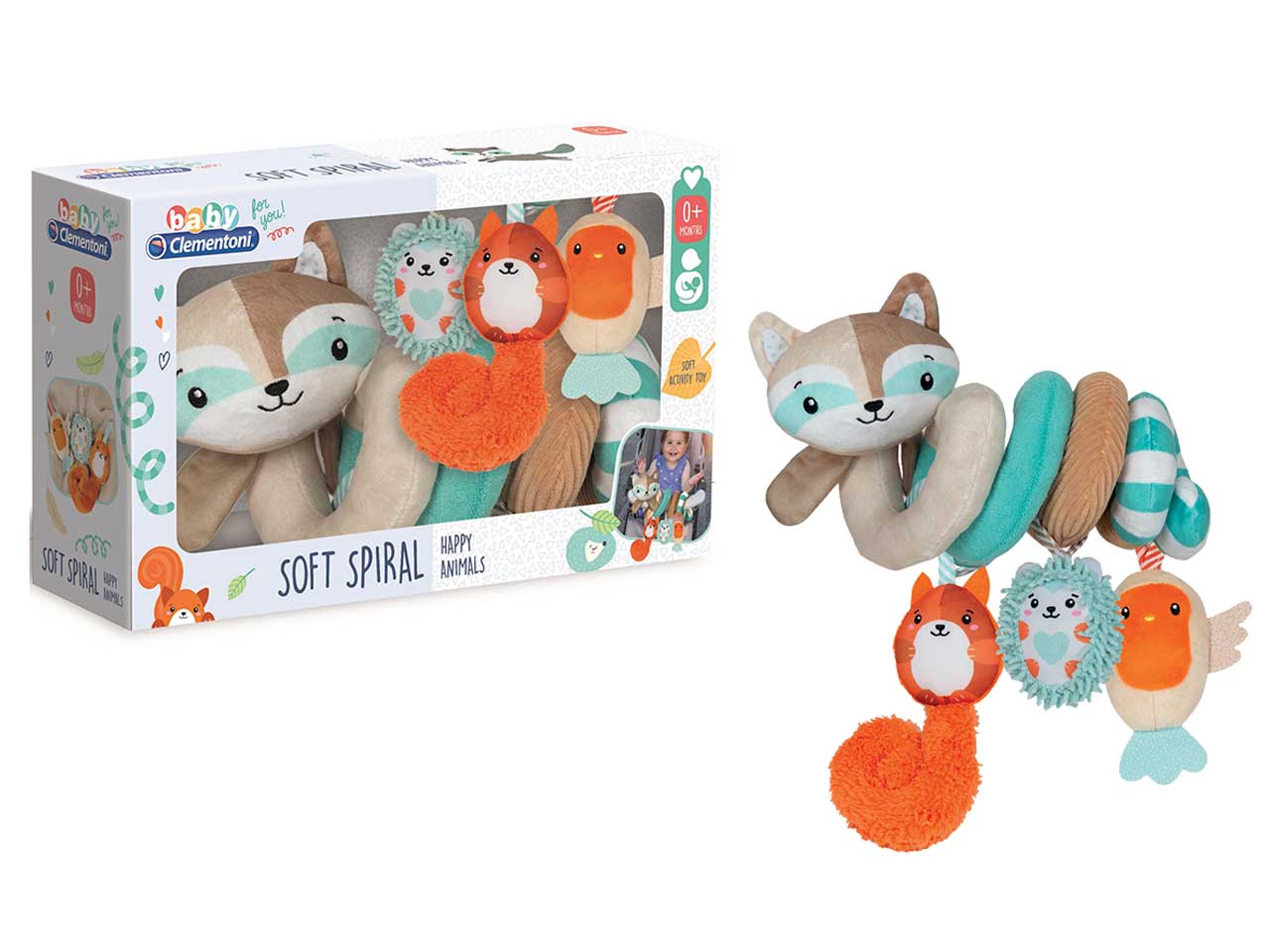 Baby clementoni soft spira $